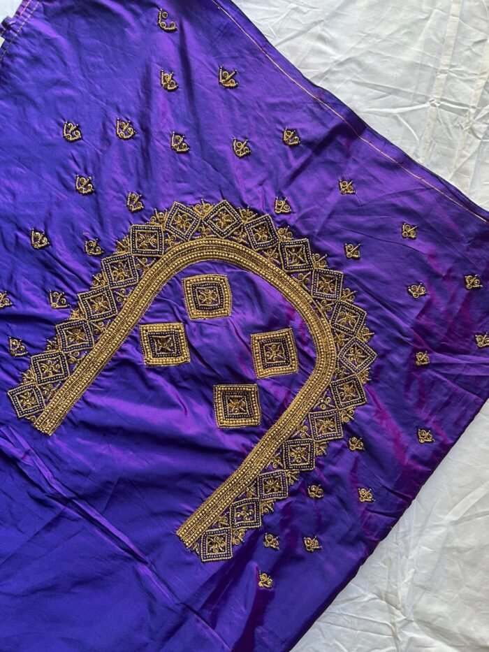 Bridal Outfit Aari Work Design - Image 2