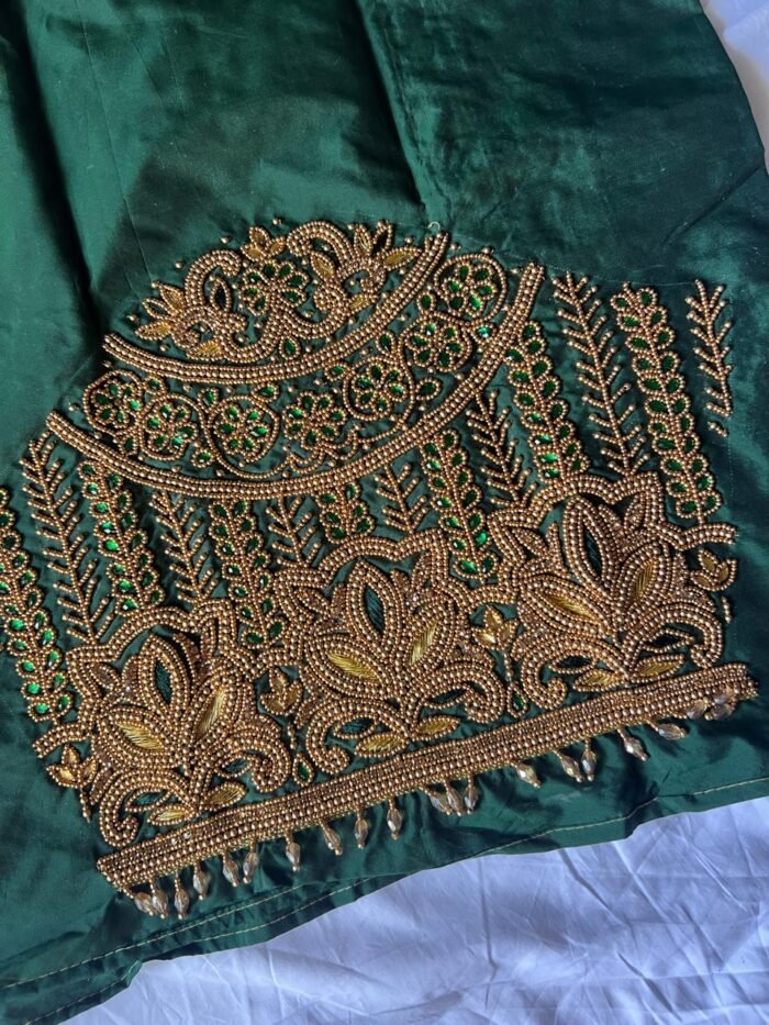 Bridal Outfit Aari Work Design